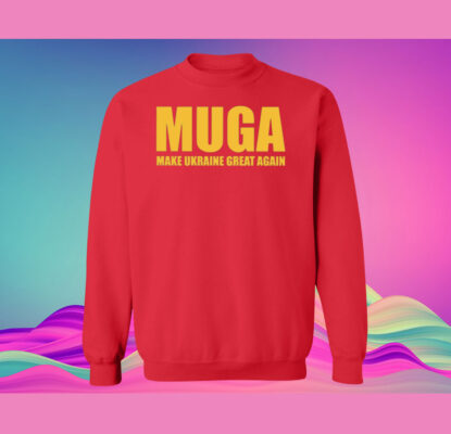 MUGA Make Ukraine Great Again Long Sleeve Shirt