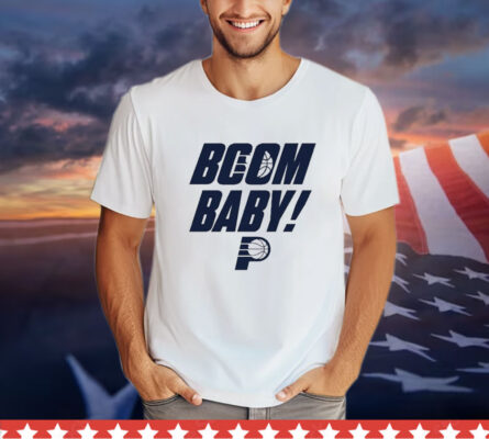 Nancy Leonard Wearing Game 3 Boom Baby t-shirt