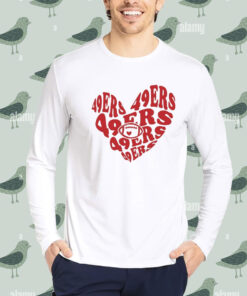 Football Heart 49ers shirt