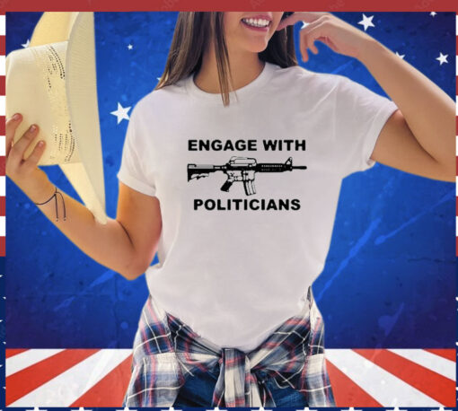 Krime Engage With Politicians shirt