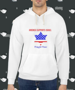 America supports Israel pray for peace shirt