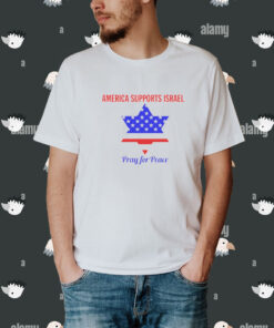 America supports Israel pray for peace shirt