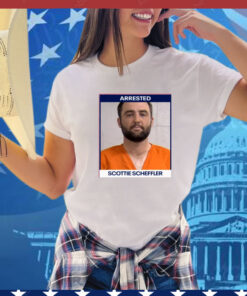 Arrested Scottie Scheffler Mugshot T-Shirt