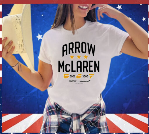 Arrow Mclaren 5 6 7 T-Shirt