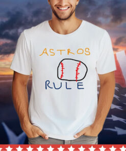 Astros Rule baseball Shirt