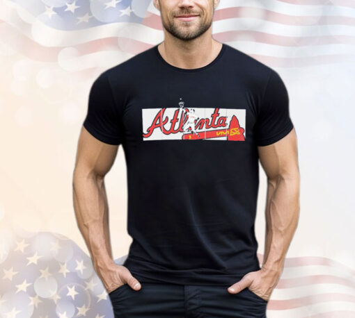 Atlanta Braves Baseballism Outfield Fence Shirt