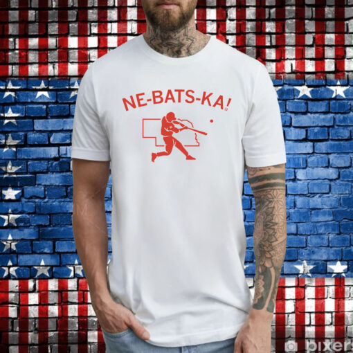 Baseball in Nebraska Ne-bat-sk T-Shirt