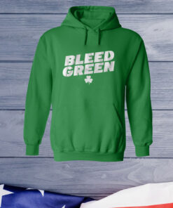 Official Bleed Green Boston Basketball TShirt