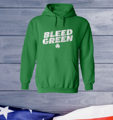 Official Bleed Green Boston Basketball TShirt