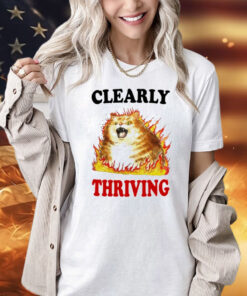 Cat clearly thriving T-Shirt