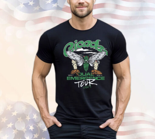 Cicadas Dual Emergence Tour 2024 T-Shirt