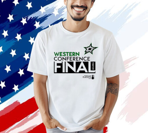 Dallas Stars 2024 Western Conference Finals Hockey Shirt