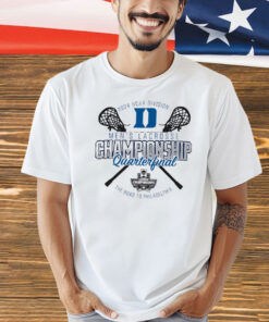 Duke Blue Devils 2024 NCAA Division I Men’s Lacrosse Championship Quarterfinal Shirt