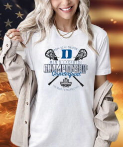 Duke Blue Devils 2024 NCAA Division I Men’s Lacrosse Championship Quarterfinal Shirt