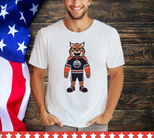 Edmonton Oilers standard hunter mascot T-Shirt