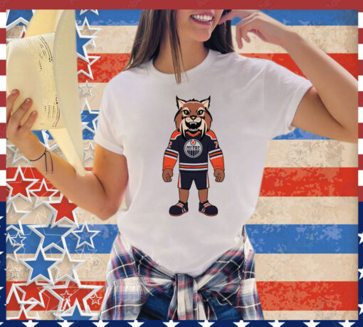 Edmonton Oilers standard hunter mascot T-Shirt