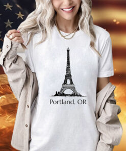 Eiffel Tower Portland Or Shirt