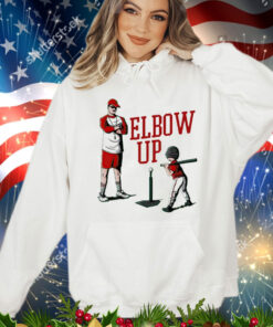 Elbow up baseball T-Shirt