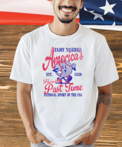 Enjoy baseball America’s favorite past june national sport of the USA Shirt