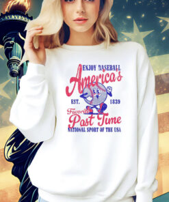 Enjoy baseball America’s favorite past june national sport of the USA Shirt