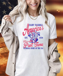 Enjoy baseball America’s favorite past june national sport of the USA Shirt