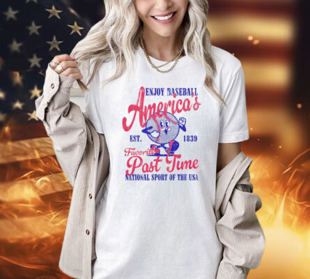 Enjoy baseball America’s favorite past june national sport of the USA Shirt