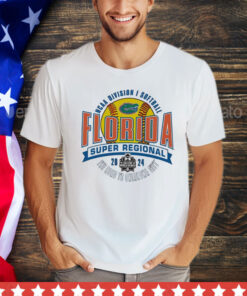 Florida Gators 2024 NCAA Division I Softball Super Regional T-Shirt