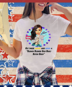 Get these lashes and avoid a bleach blonde bad built butch body T-Shirt