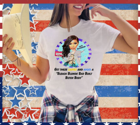 Get these lashes and avoid a bleach blonde bad built butch body T-Shirt