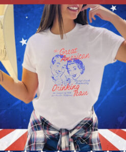 Great American drinking team shirt