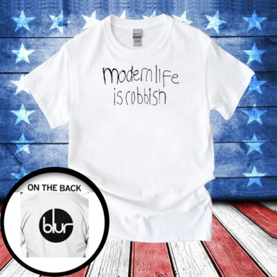 Harry Styles Blur Modern Life Is Rubbish Tee Shirt