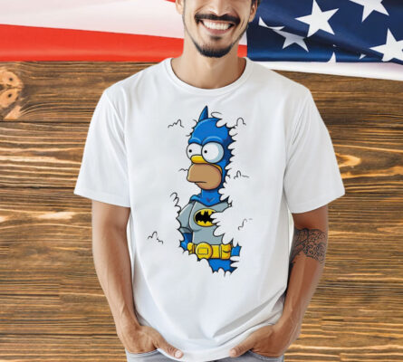 Hedgeman Homer Simpson x Batman Shirt