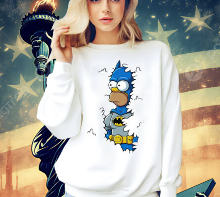 Hedgeman Homer Simpson x Batman Shirt