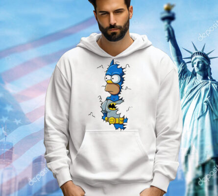 Hedgeman Homer Simpson x Batman Shirt