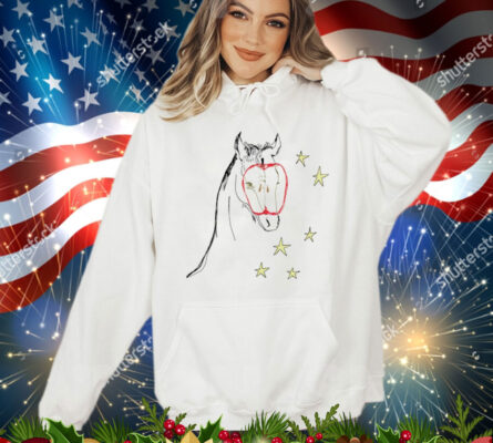 Horse girl apple T-Shirt