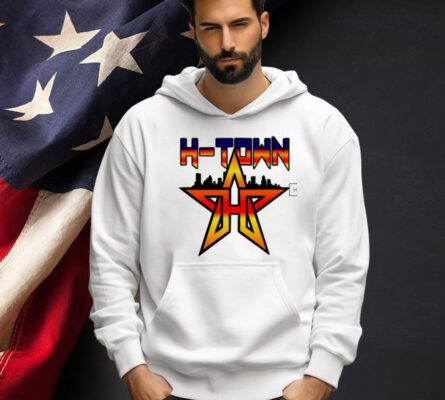 Houston Astros Skyline H Town Baseball Shirt