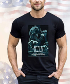 Hozier May 15 2024 Veterans United Home Loans Amphitheater Virginia Beach VA Poster Shirt