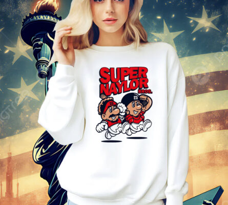 Josh and Bo Naylor Super Naylor Bros Cleveland Guardians Shirt