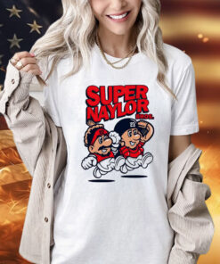 Josh and Bo Naylor Super Naylor Bros Cleveland Guardians Shirt