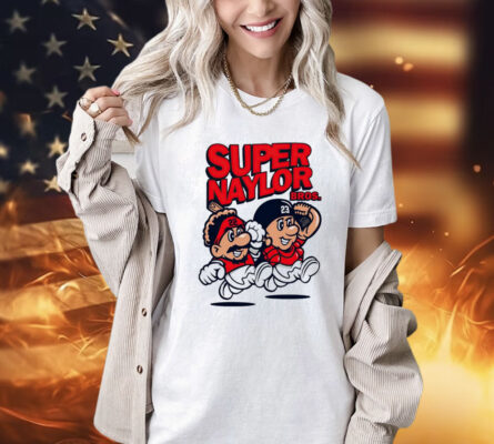 Josh and Bo Naylor Super Naylor Bros Cleveland Guardians Shirt