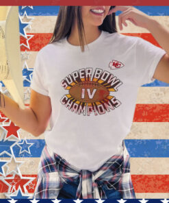 Kansas City Chiefs Super Bowl IV Champions T-Shirt