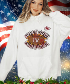Kansas City Chiefs Super Bowl IV Champions T-Shirt
