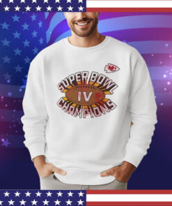 Kansas City Chiefs Super Bowl IV Champions T-Shirt