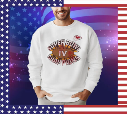 Kansas City Chiefs Super Bowl IV Champions T-Shirt