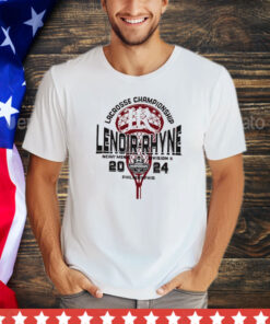 Lenoir-Rhyne 2024 NCAA Men’s Division II Lacrosse Championship T-Shirt