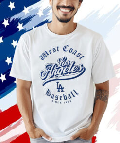 Los Angeles Dodgers West Coast Baseball Shirt
