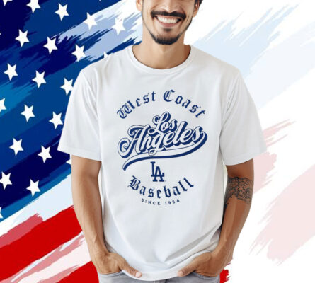 Los Angeles Dodgers West Coast Baseball Shirt