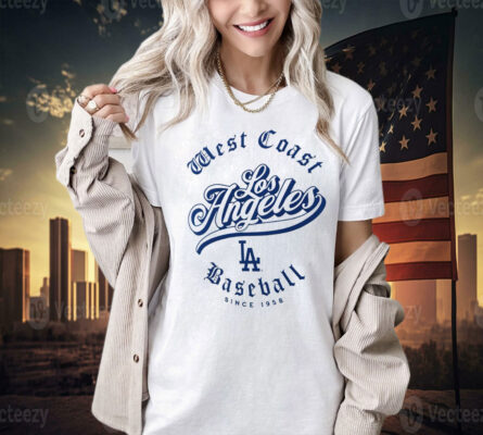 Los Angeles Dodgers West Coast Baseball Shirt