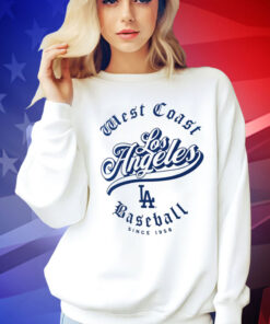 Los Angeles Dodgers West Coast Baseball Shirt