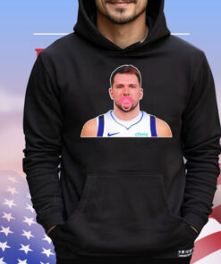 Luka Doncic with soft bodied baby Shirt